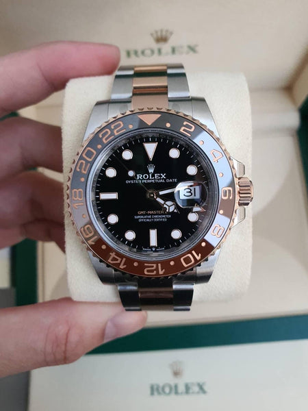 "Rootbeer" Black/Brown GMT II (VSF) 1:1
