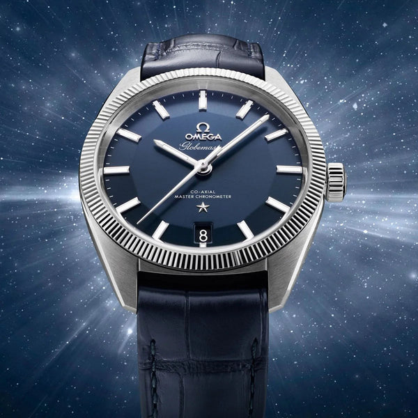 Constellation "Globemaster" (Blue Dial/Steel/Leather) (VSF) 1:1