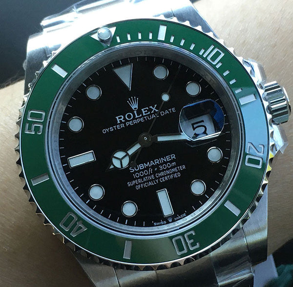"Starbucks" Black/Green Submariner (CF) 1:1