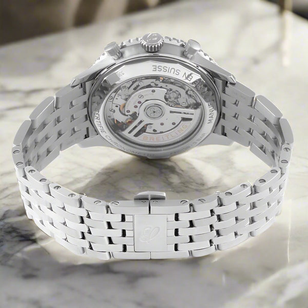 Navitimer 01 Chronograph 43 Black/Silver Watch (ZF) 1:1