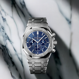 Chronograph Royal Oak Blue/Silver Watch (ZF) 1:1