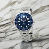 Seamaster Diver 300M Blue Dial Men's Watch (ZF) 1:1