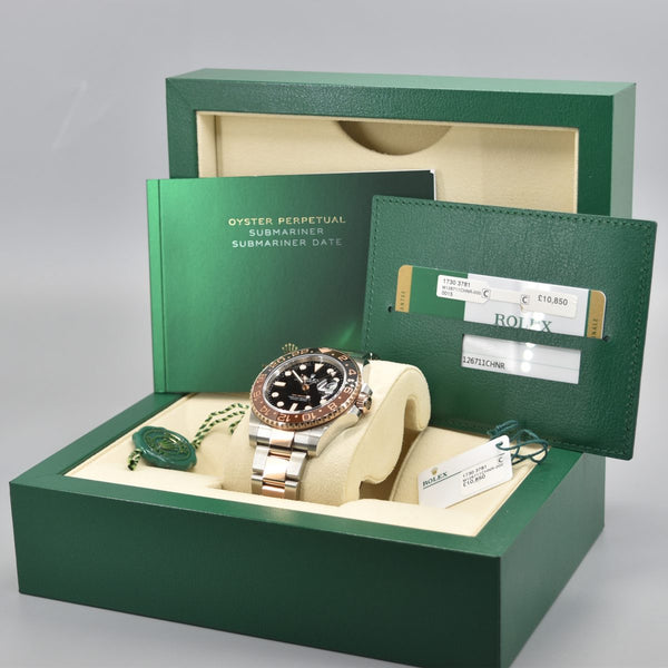 "Rootbeer" Black/Brown GMT II (VSF) 1:1