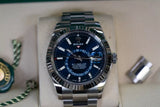 Sky Dweller Silver/Blue  Oystersteel Watch (CF) 1:1