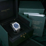 Chronograph Royal Oak Blue/Silver Watch (ZF) 1:1