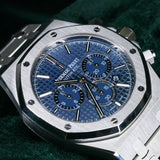 Chronograph Royal Oak Blue/Silver Watch (ZF) 1:1