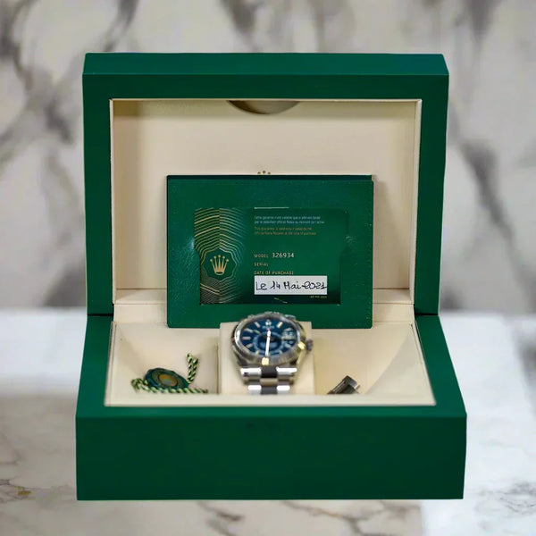 Sky Dweller Silver/Blue  Oystersteel Watch (CF) 1:1