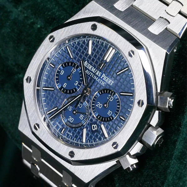 Chronograph Royal Oak Blue/Silver Watch (ZF) 1:1